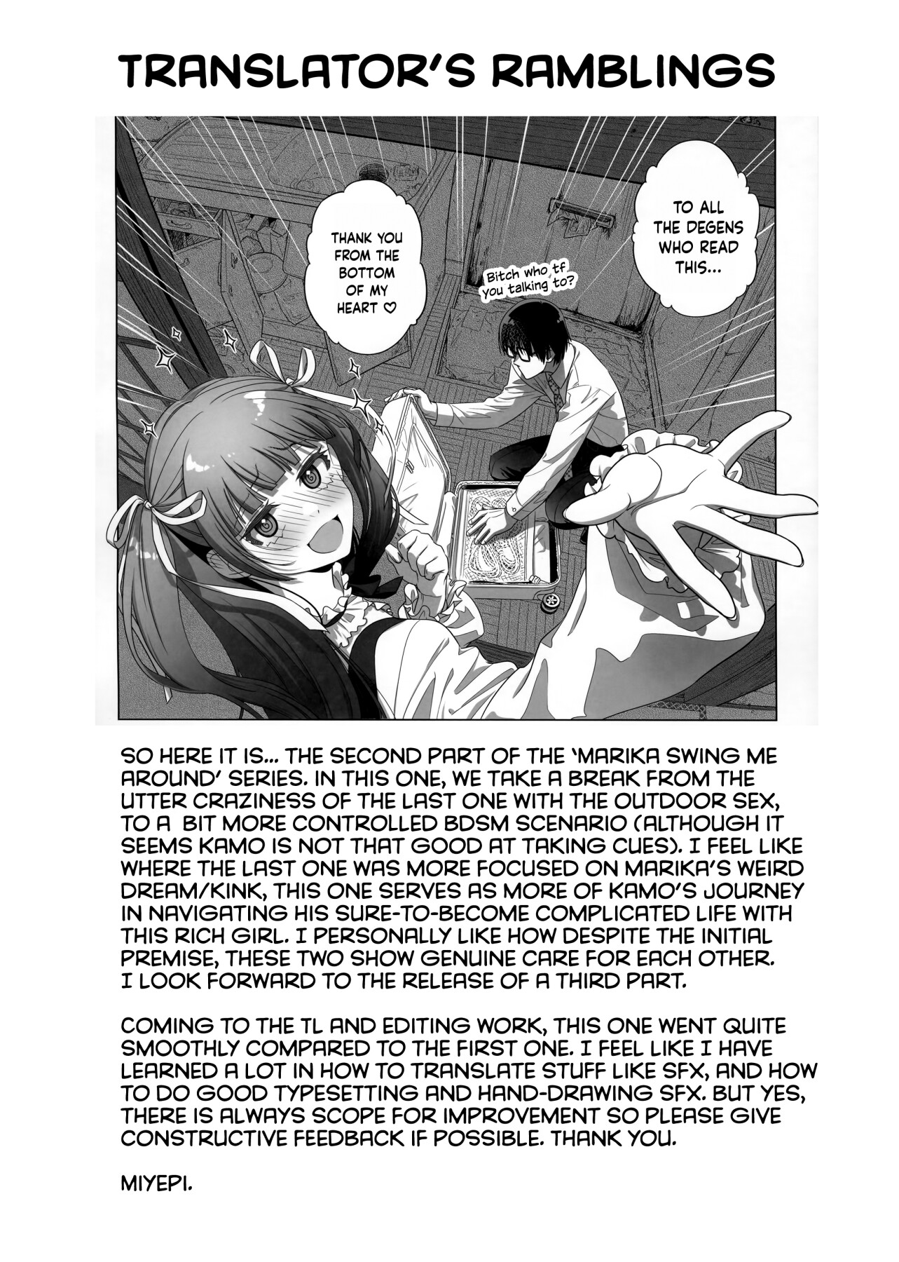 Hentai Manga Comic-Marika Swing Me Around 2-Read-39